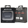 MERCEDES AMG AMAP2SLWK ETUI NA AIRPODS PRO 2 DO APPLE SKÓRZANE Z LOGO BIAŁE
