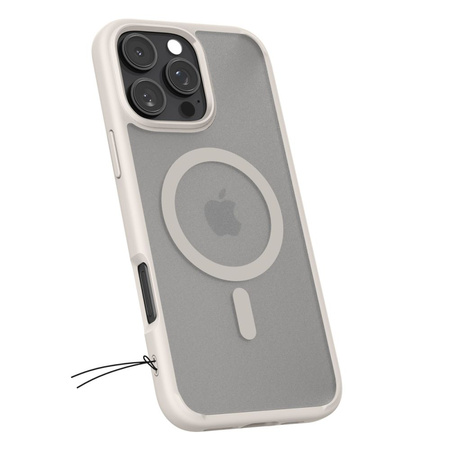 SPIGEN ULTRA HYBRID CASE DO IPHONE 16 PRO Z DO MAGSAFE I ZASTOSOWANIE