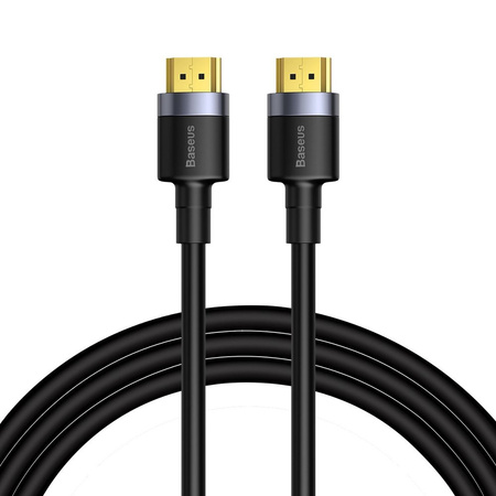 Baseus Cafule kabel przewód HDMI 2.0 4K 60 Hz 3D 18 Gbps 3 m czarny (CADKLF-G01)