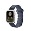 Dux Ducis Strap (Armor Version) pasek Apple Watch SE, 8, 7, 6, 5, 4, 3, 2, 1 (41, 40, 38 mm) silikonowa magnetyczna opaska bransoleta niebieski