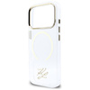 Etui Karl Lagerfeld IML KL Script Logo   MagSafe do iPhone 17 Pro Max przezroczysty