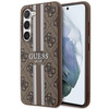 Etui Guess GUHCS23SP4RPSW S23 S911 - brązowe 4G Printed Stripe