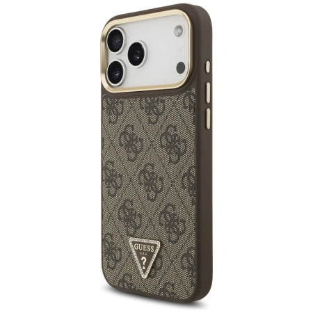 GUESS ETUI DO IPHONE 17 PRO MAX MAGSAFE LOGO TRIANGLE Z OCHRONĄ ANTY