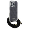 GUESS POKROWIEC CROSSBODY CORD DO IPHONE 16 PRO MAX 6.9 Z LOGO HARD CASE 4G