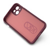 Magic Shield Case etui do iPhone 14 Plus elastyczny pancerny pokrowiec burgundowy