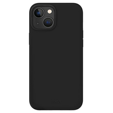 Etui Uniq Lino na iPhone 14 Plus - czarne