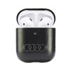 AUDI SKÓRZANE ETUI DO AIRPODS 1 2 Z LOGO CASE OCHRONNE WYSOKIEJ JAKOŚCI