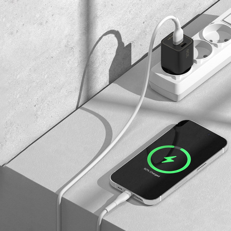 Ringke kabel USB-A - Lightning 480Mb/s 12W 2m fioletowy (CB09970RS)