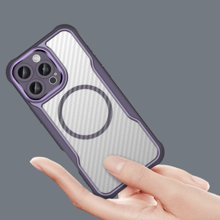HURTEL ETUI SILIKONOWE DO IPHONE 16 PRO LEADING SERIES Z DO MAGSAFE OCHRONA