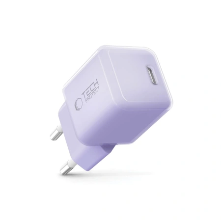 TECH-PROTECT ŁADOWARKA SIECIOWA NCM25 USB-C PD 25W DO TELEFONÓW SZYBKIE