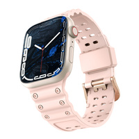 Strap Triple Protection pasek Apple Watch SE, 8, 7, 6, 5, 4, 3, 2, 1 (41, 40, 38 mm) opaska bransoleta różowy