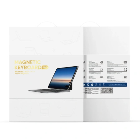 Etui z klawiaturą Dux Ducis (MK series) na iPad Pro 13" (2024) - czarne