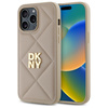 DKNY ETUI DO IPHONE 14 PRO 6.1 QUILTED STACK LOGO OCHRONA TELEFON POKROWIEC