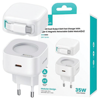 USAMS ADAPTER USB-C DO LIGHTNING IPHONE 11 12 13 14 SZYBKIE ŁADOWANIE PD QC