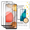WOZINSKY ZESTAW SZKŁO HARTOWANE FULL GLUE DO SAMSUNG GALAXY A42 5G Z RAMKĄ