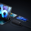 Baseus Adaman2 powerbank z wyświetlaczem cyfrowym 10000mAh 30W 2 x USB / 1x USB Typ C Overseas Edition PD QC SCP czarny (PPAD040101)