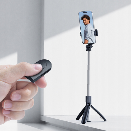 MCDODO KIJEK SELFIE STICK TRIPOD BLUETOOTH STATYW DŁUGI DO IPHONE SAMSUNG