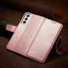 Magnet Case elegancki futerał etui pokrowiec z klapką i funkcją podstawki Samsung Galaxy S22+ (S22 Plus) różowy