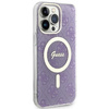 Etui Guess GUHMP14XH4STU na iPhone 14 Pro Max 6.7" purpurowy/purple hardcase 4G MagSafe