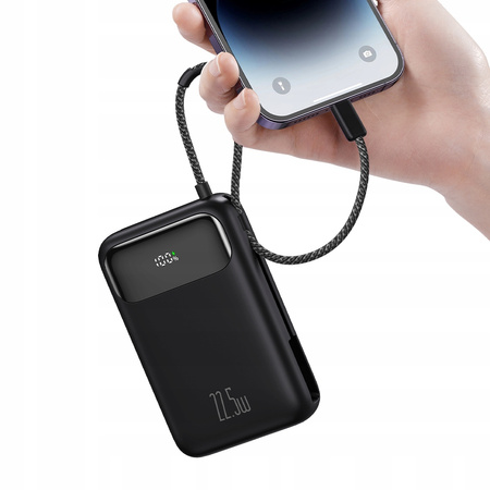 MCDODO POWERBANK 20000MAH WITH DISPLAY USB USB-C 22.5W + LIGHTNING CABLE