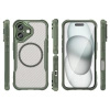 HURTEL ETUI SILIKONOWE CASE POKROWIEC DO MAGSAFE IPHONE 16 ZIELONE LEADING