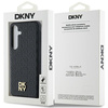 DKNY POKROWIEC HARDCASE DO SAMSUNG GALAXY S24 S921 Z LOGO METALOWYM LEATHER
