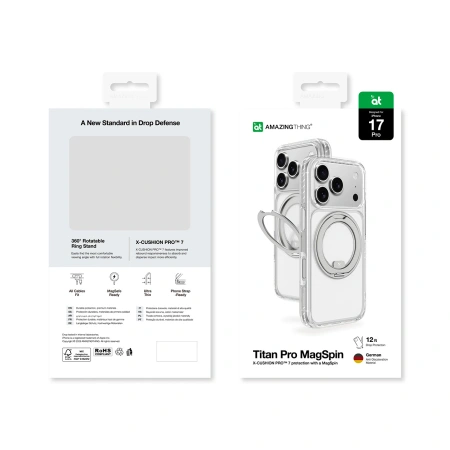 AMAZINGTHING ETUI TITAN PRO MAGSPIN DO IPHONE 17 PRO KOMPAATYBILNE