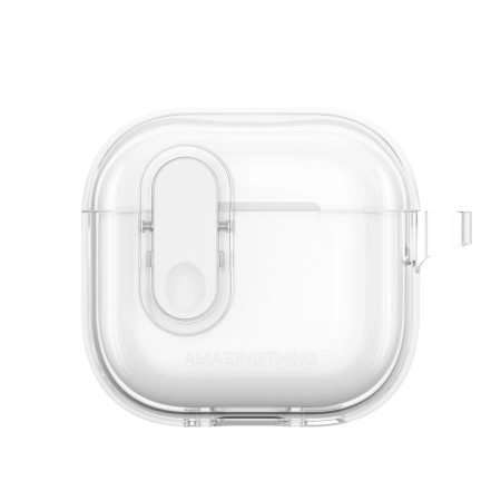 AMAZINGTHING ETUI MINIMAL CASE DO AIRPODS 4 PRZEZROCZYSTE OCHRONA