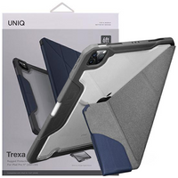 UNIQ etui Trexa iPad Pro 11" 2021/2020 Antimicrobial niebieski/blue