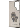 Etui Karl Lagerfeld Glitter Karl&Choupette na Samsung Galaxy S24 Ultra - czarne