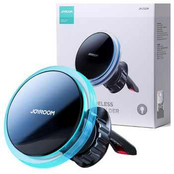 JOYROOM MAGNETYCZNY UCHWYT DO TELEFONÓW Z ŁADOWARKĄ INDUKCYJNĄ 15W STEREO