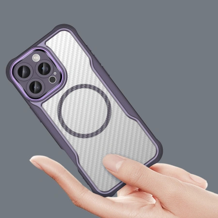 HURTEL ETUI SILIKONOWE DO IPHONE 16 PRO LEADING SERIES Z DO MAGSAFE OCHRONA