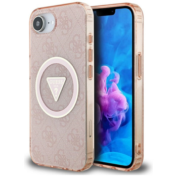 GUESS ETUI 4G CIRCLE TRIANGLE DO MAGSAFE DO IPHONE 16E ZABEZPIECZENIE I