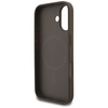 Etui Guess 4G Ring Classic Logo MagSafe  do iPhone 17 brązowy