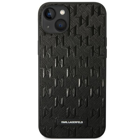 Karl Lagerfeld KLHCP14MSAKLHPK iPhone 14 Plus 6,7" hardcase czarny/black Saffiano Mono Metal Logo