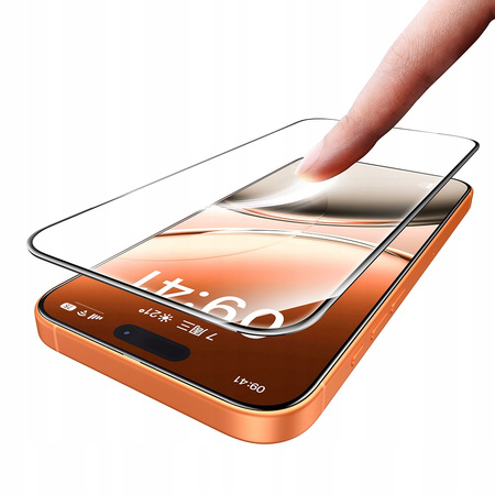 MCDODO SZKŁO HARTOWANE AUTOFIT MOCNA SZYBKA DO ETUI DO APPLE IPHONE 17 PRO