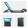 Etui z klawiaturą Dux Ducis (DK series) na Samsung Tab S10 FE+ (Plus) z podświetleniem - czarna