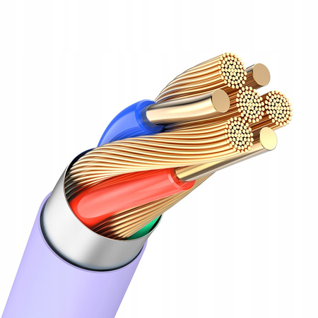 Mcdodo DIGITAL PRO USB-C to iPhone 20W 1.2m purple phone cable