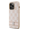DKNY ETUI CASE HARDCASE DO IPHONE 14 PRO 6.1 SKÓRA PASEK WZÓR MONO PATTERN