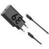 Ładowarka sieciowa Motorola TurboPower   68W USB-C z kablem USB-C do USB-C 1m czarny