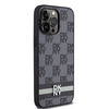DKNY ETUI HARDCASE DO IPHONE 14 PRO MAX 6.7 LEATHER CHECKERED MONO PATTERN