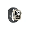 Etui metalowe AMAZINGTHING Titan Pro na Apple Watch 11 46mm aluminiowe - tytanowe