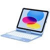 Etui Typecase Flexbook Touch             z klawiaturą do iPad 11" (A16) 2025 / iPad 10.9" 2022 jasno niebieski