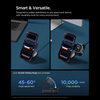 SPIGEN EF323MQ ESSENTIAL 3IN1 MAGNETIC MAGSAFE WIRELESS CHARGER 25W QI2.2 BLACK