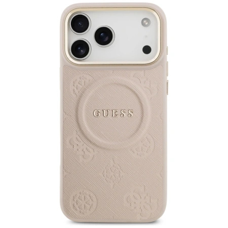 GUESS ETUI PEONY HOT STAMP MAGSAFE DO IPHONE 17 PRO MAX CASE DESIGN