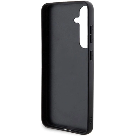 Etui Karl Lagerfeld Saffiano Karl&Choupette Metal Pin na Samsung Galaxy S24 - czarne