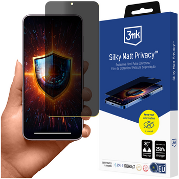 3MK FOLIA OCHRONNA DO SAMSUNG GALAXY S24 3MK SILKY MATT PRIVACY OCHRONA