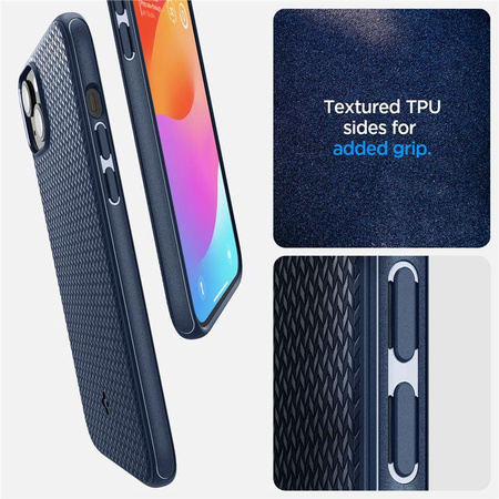 SPIGEN MAG ARMOR MAGSAFE IPHONE 15 NAVY BLUE