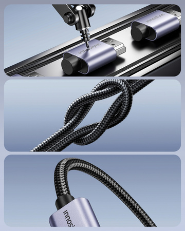 INNOSTYLE KABEL PRZEWÓD HDMI 2.0 DO MONITORA KONSOLI PROJEKTORA 4K 60HZ 2M