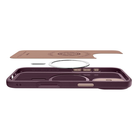SPIGEN NANO POP MAG MAGSAFE IPHONE 17 BURGUNDY BEAN